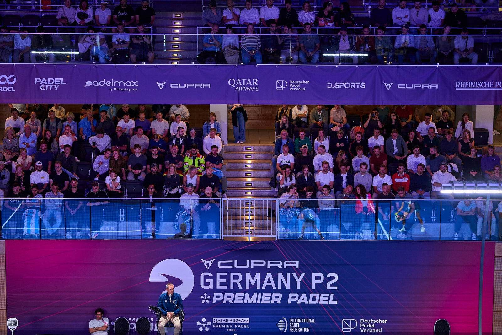 CUPRA Germany Premier Padel P2: Mitreißende Atmosphäre
